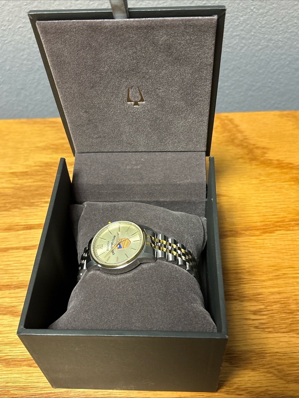 Women’s Bulova Executive Club Two-Tone Stainless Steel Watch, New In Box 98M133
